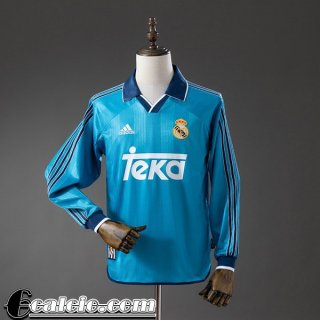 Real Madrid Retro Maglia Calcio Seconda Uomo Maniche Lunghe 99 00 FG1302 Real Madrid Retro Maglia Calcio Seconda Uomo Maniche Lunghe 99 00 FG1302