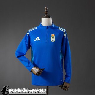Real Oviedo Felpa Sportswear Uomo 25-26 B488 Real Oviedo Felpa Sportswear Uomo 25-26 B488