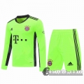 6Calcio: 2020 2021 Bayern Maglie Calcio Portiere Manica Lunga verde