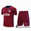 6Calcio: 2020 2021 Atletico Madrid Maglie Calcio Portiere Rosso scuro