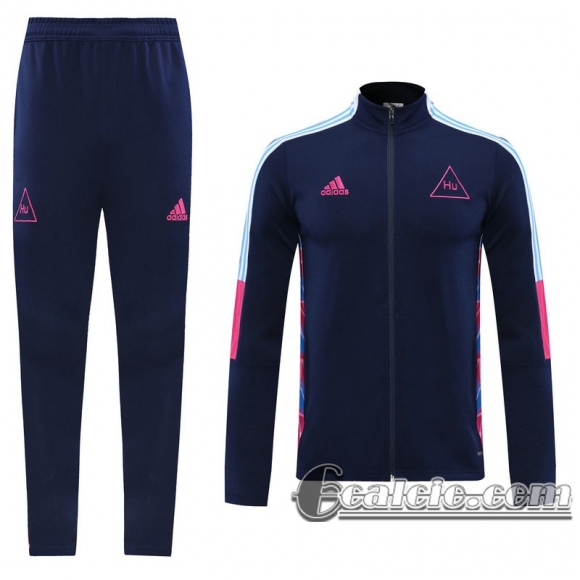 6Calcio: 2020 2021 Full-Zip Giacca Dark blue Co-branded J116