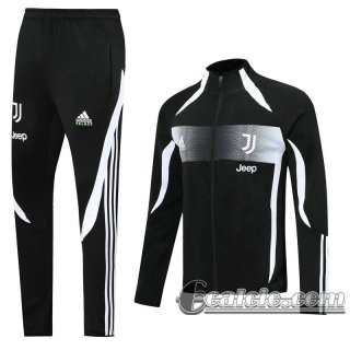 6Calcio: 2020 2021 Juventus Full-Zip Giacca black / White edizione speciale J11