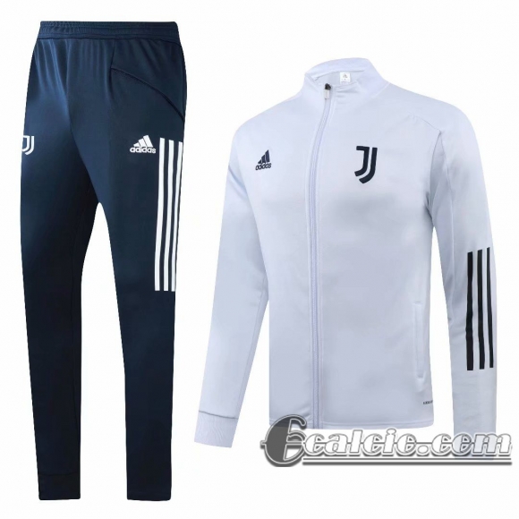 6Calcio: 2020 2021 Juventus Full-Zip Giacca white J146