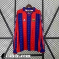 Retro Maglia Calcio Barcellona Prima Uomo Manga Larga 96 97 FG394