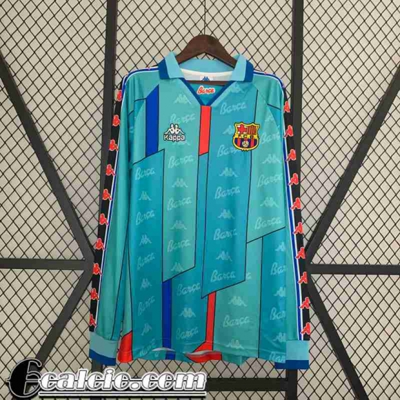 Retro Maglia Calcio Barcellona Seconda Uomo Manga Larga 96 97 FG396