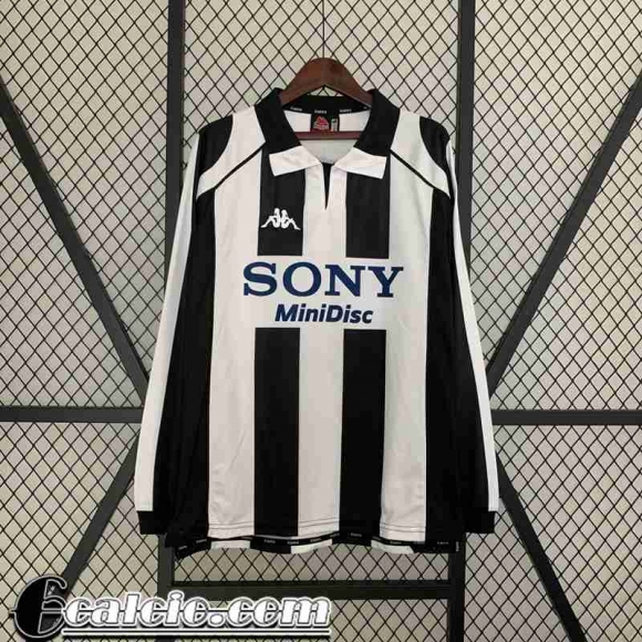 Retro Maglia Calcio Juventus Prima Uomo Manga Larga 97 98 FG406