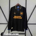 Retro Maglia Calcio Manchester United Seconda Uomo Manga Larga 93 95 FG407