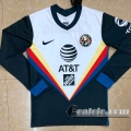 6Calcio: 2020 2021 Club America Seconda Maglia Calcio Manica Lunga