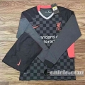 6Calcio: 2020 2021 Liverpool Terza Maglie Calcio Manica Lunga