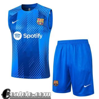 Tute Calcio Senza maniche Barcellona Uomo 2023 2024 A214