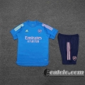 6Calcio: 2020 2021 Arsenal Magliette Tuta Calcio cielo blu T126