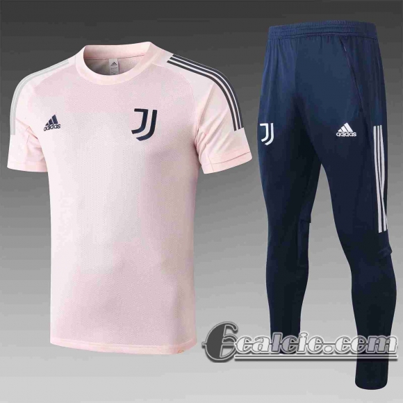 6Calcio: 2020 2021 Juventus Magliette Tuta Calcio Rosa T49