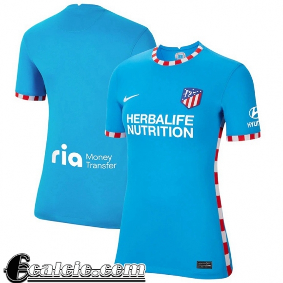 Maglia Calcio Atletico Madrid Terza Donna 2021 2022