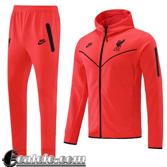 Cappuccio Hoodie Giacca Liverpool Uomo Nero 2021 2022 JK190