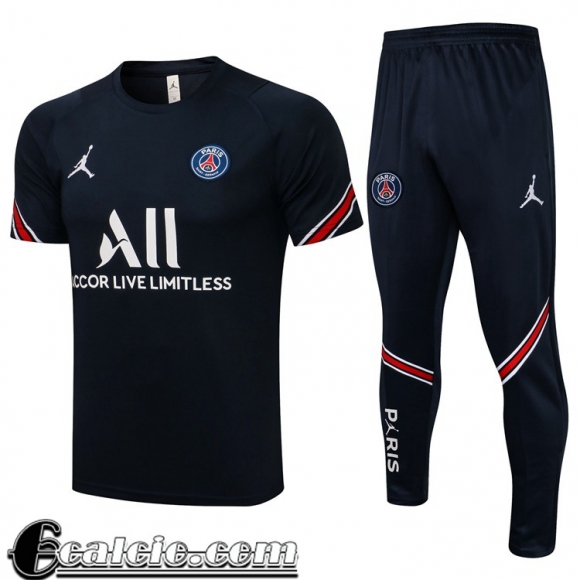 T-Shirt PSG Uomo Nero 2021 2022 PL156