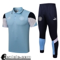 Polo Manchester City Uomo cielo blu 2021 2022 PL157