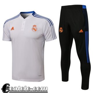 Polo Real Madrid Uomo bianca 2021 2022 PL158