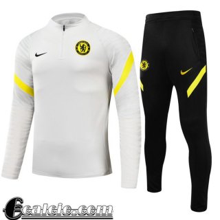 Tute Calcio Chelsea Uomo grigio chiaro 2021 2022 TG123