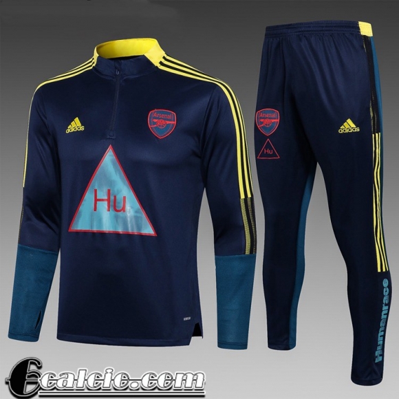 Tute Calcio Arsenal Bambini Blu scuro 2021 2022 TK81