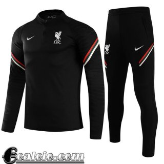 Tute Calcio Liverpool Bambini Nero 2021 2022 TK94