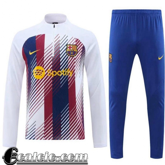 Tute Calcio Barcellona Bianco Uomo 23 24 A86