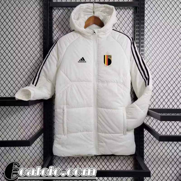 Piumino Calcio Belgio Bianco Uomo 23 24 G31