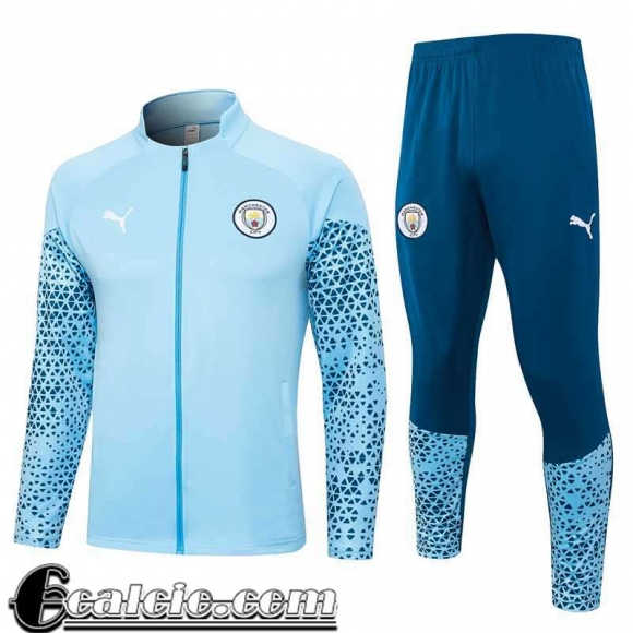 Full-Zip Manchester City azzurro Uomo 23 24 B45