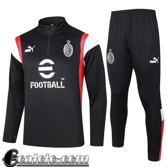 Tute Calcio AC Milan nero Uomo 23 24 A99