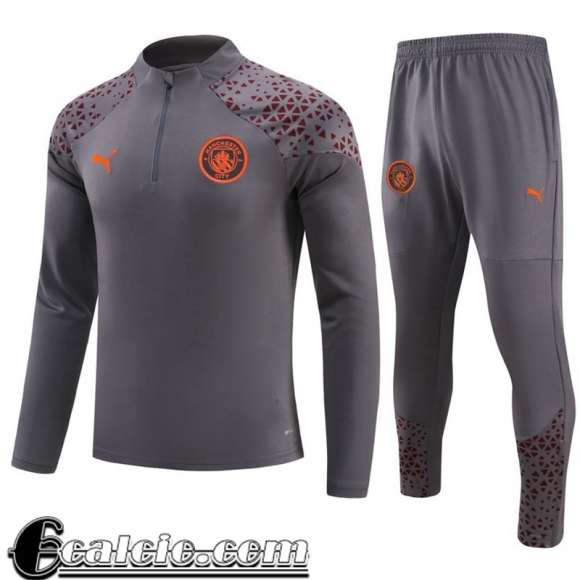 Tute Calcio Manchester City grigio Uomo 23 24 A107