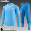 KIT: Tute Calcio Manchester City cielo blu Bambino 23 24 C59