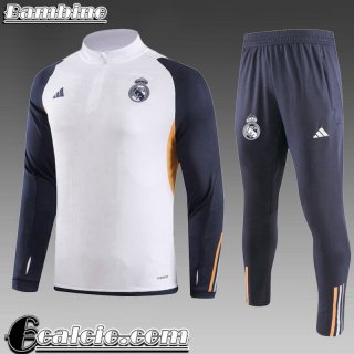 KIT: Tute Calcio Real Madrid Bianco Bambino 23 24 C62