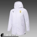 Uruguay Piumino Calcio Cappuccio Bianco Uomo 22 23 DD101