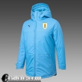 Uruguay Piumino Calcio Cappuccio blu Uomo 22 23 DD104