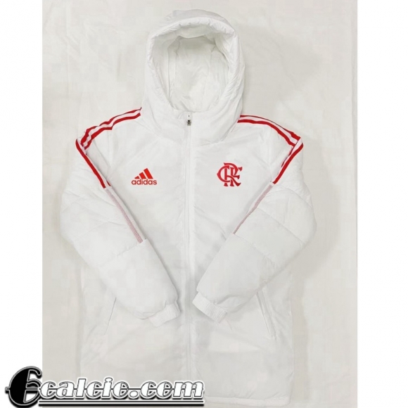 Flamengo Piumino Calcio Cappuccio Bianco Uomo 22 23 DD126