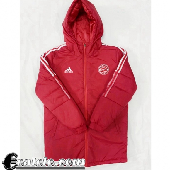 Bayern Monaco Piumino Calcio Cappuccio rosso Uomo 22 23 DD130