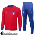 Atletico Madrid Full Zip Giacca rosso Uomo 22 23 JK561