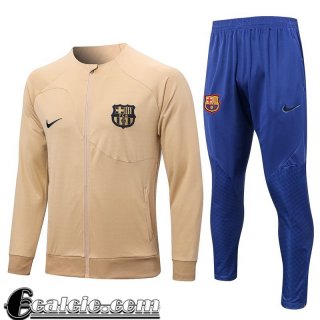 Barcelona Full Zip Giacca Cachi Uomo 22 23 JK566