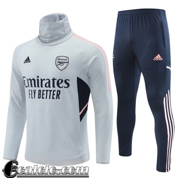 Arsenal Tute Calcio Grigio Uomo 22 23 TG493