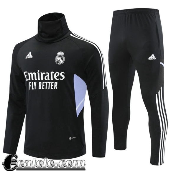 Real Madrid Tute Calcio Nero Uomo 22 23 TG495