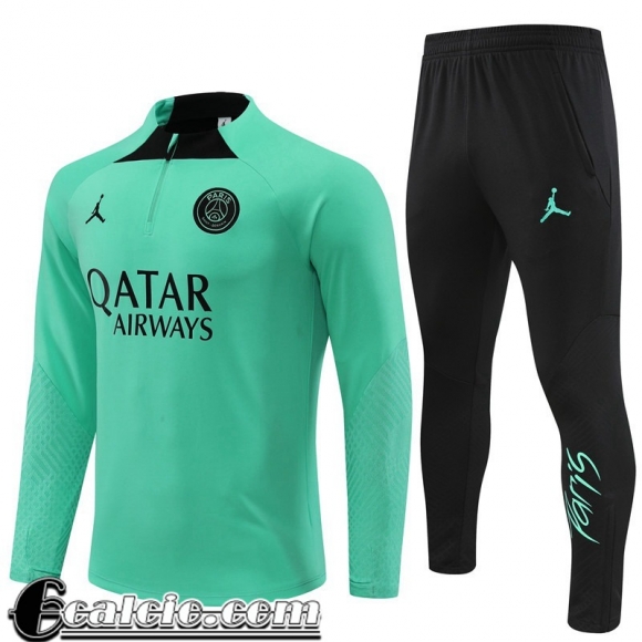 PSG Tute Calcio verde Uomo 22 23 TG508