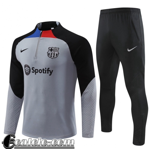 Barcelona Tute Calcio Grigio Uomo 22 23 TG515