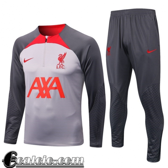 Liverpool Tute Calcio Grigio Uomo 22 23 TG516