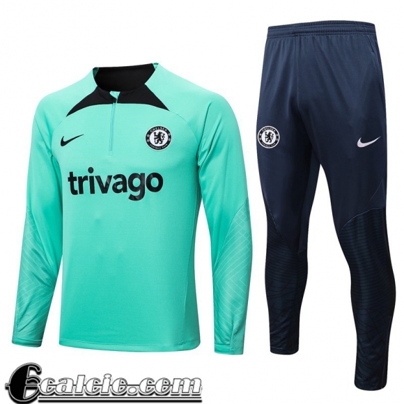 Chelsea Tute Calcio verde Uomo 22 23 TG526