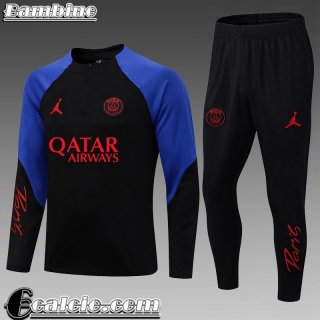 PSG Tute Calcio Nero Bambini 22 23 TK394