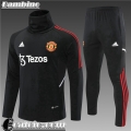 Manchester United Tute Calcio Nero Bambini 22 23 TK406