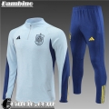 Spagna Tute Calcio azzurro Bambini 22 23 TK421