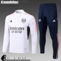 Arsenal Tute Calcio Bianco Bambini 22 23 TK465