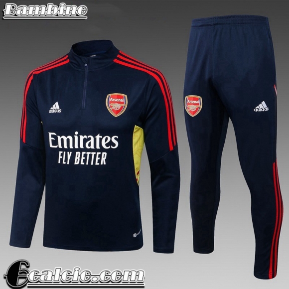 Arsenal Tute Calcio blu Bambini 22 23 TK474