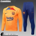 Barcelona Tute Calcio giallo Bambini 22 23 TK475