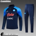 Napoli Tute Calcio blu Bambini 22 23 TK485